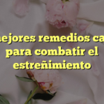Los mejores remedios caseros para combatir el estreñimiento