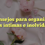 Consejos para organizar bodas íntimas e inolvidables