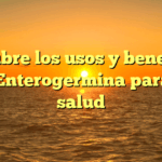 Descubre los usos y beneficios de Enterogermina para tu salud