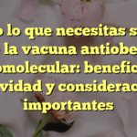 Todo lo que necesitas saber sobre la vacuna antiobesidad ortomolecular: beneficios, efectividad y consideraciones importantes