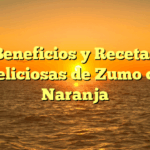 Beneficios y Recetas Deliciosas de Zumo de Naranja