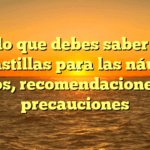 Todo lo que debes saber sobre las pastillas para las náuseas: usos, recomendaciones y precauciones